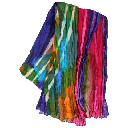 Northern Lights Cotton Scarf | Fair Trade