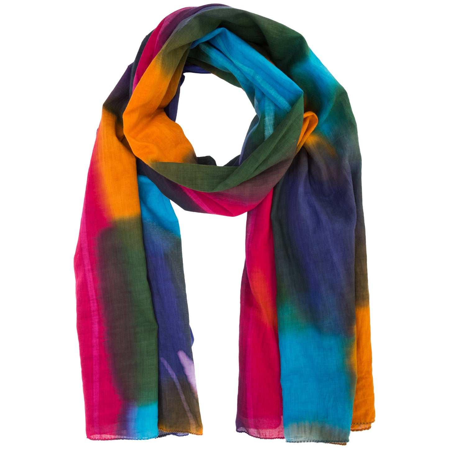 Northern Lights Cotton Scarf | Fair Trade