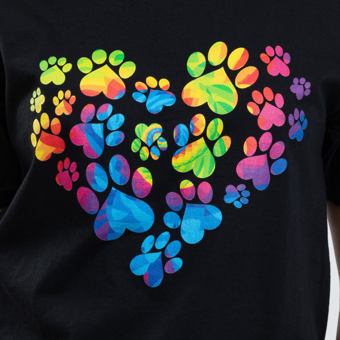 Anniversary Paw Print Love T-Shirt