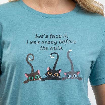 Crazy Before The Cats Women's Relaxed T-Shirt