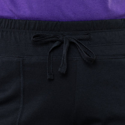 Paw Print Casual Pants with Pockets