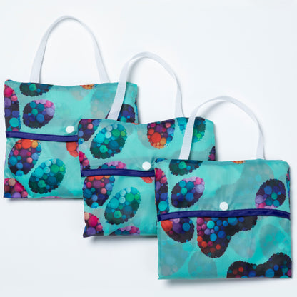 Paws Packable Reusable Shopping Bags - Set of 3