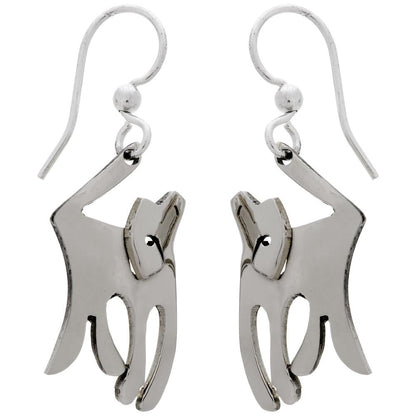 Dancing Dog Earrings