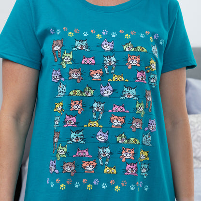 Peeping Pets Nightgown