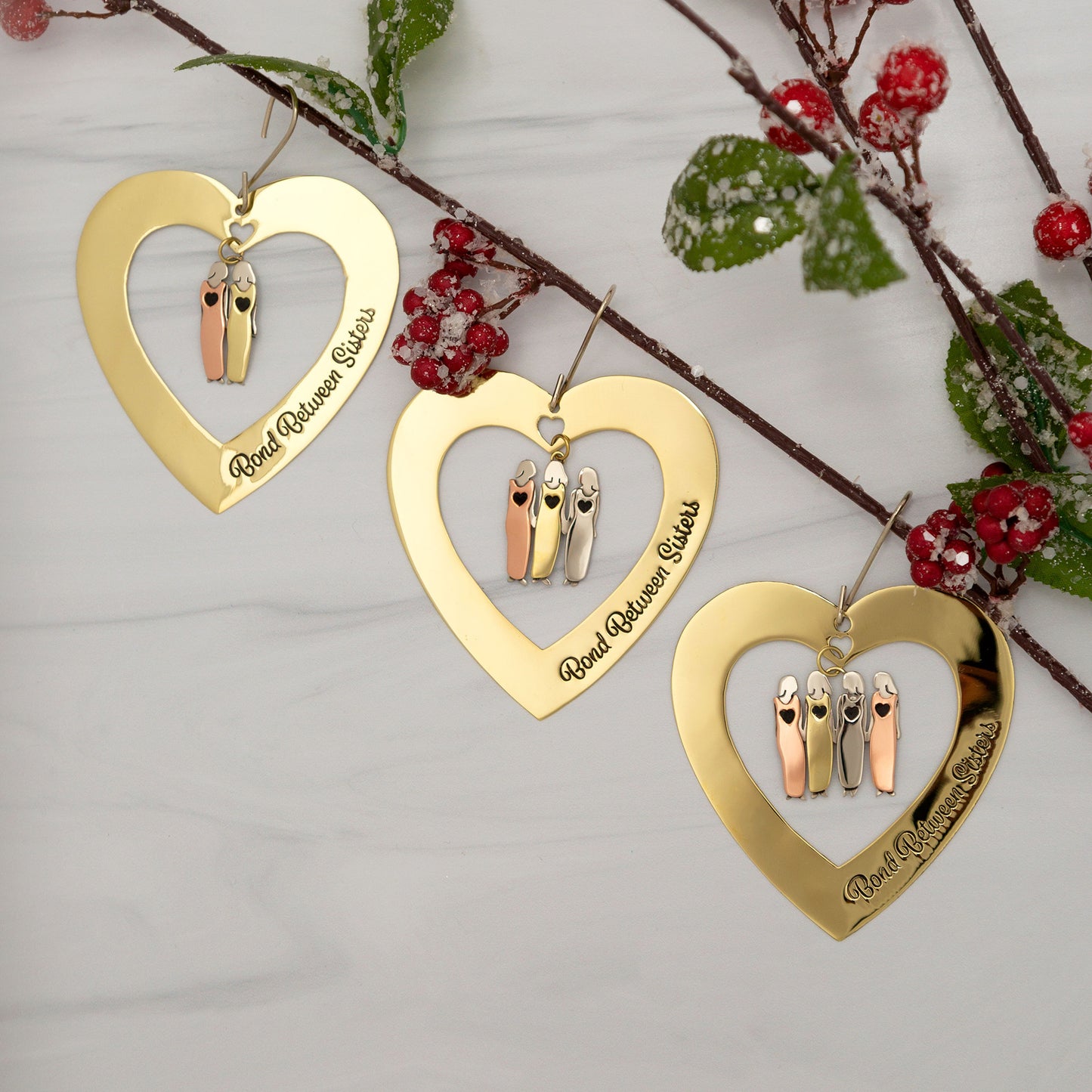 Bond Between Sisters Ornament | Handmade, Fair Trade