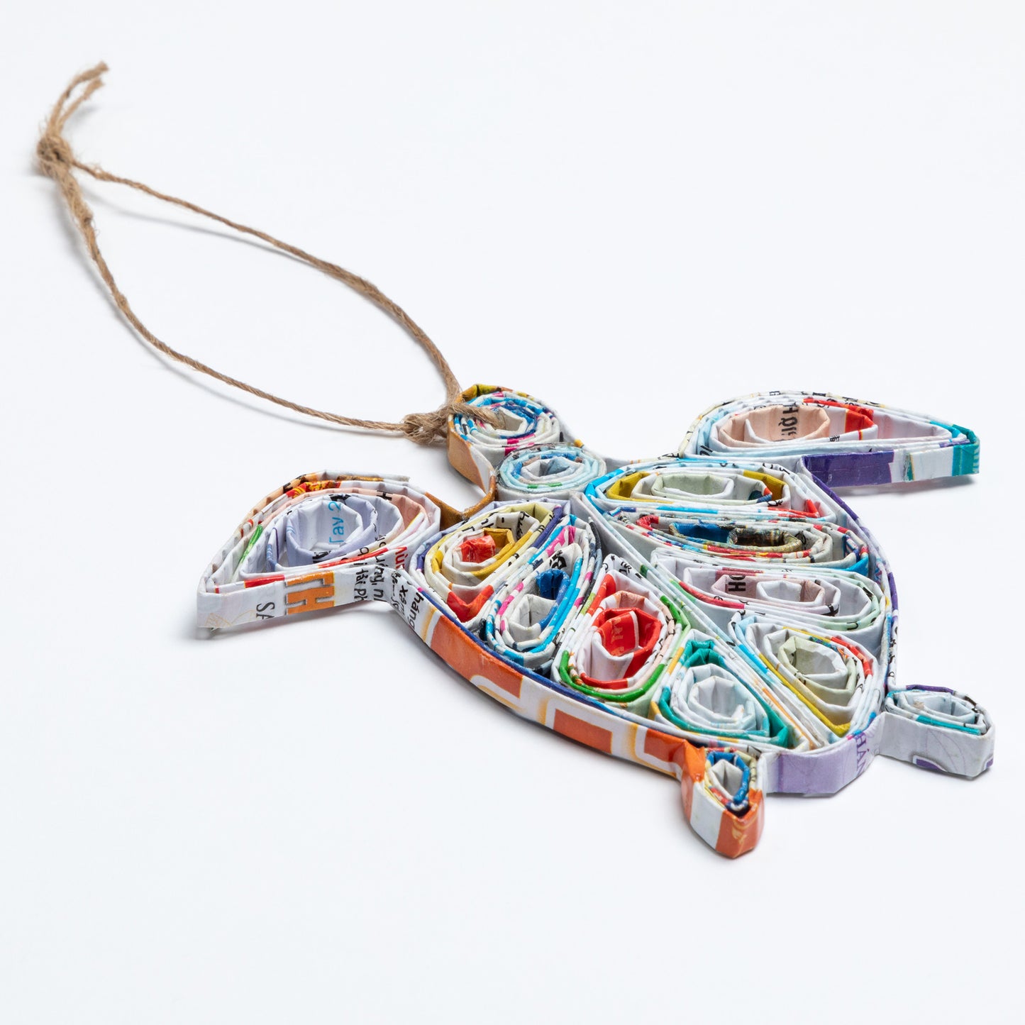 Recycled Magazine Ornament | Handmade, Fair Trade