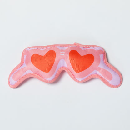 Cash & Coop Heart Sunglasses Dog Toy