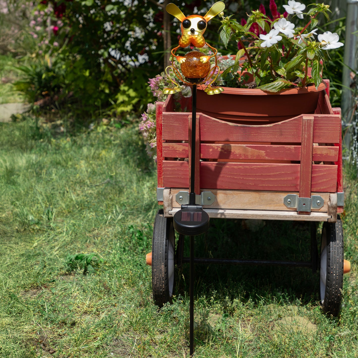 Colorful Pet Solar Garden Stake