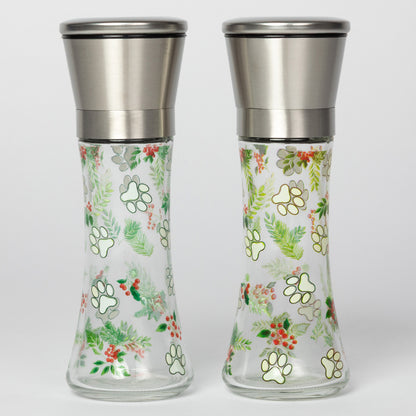 Stainless Steel Salt & Pepper Grinder Set