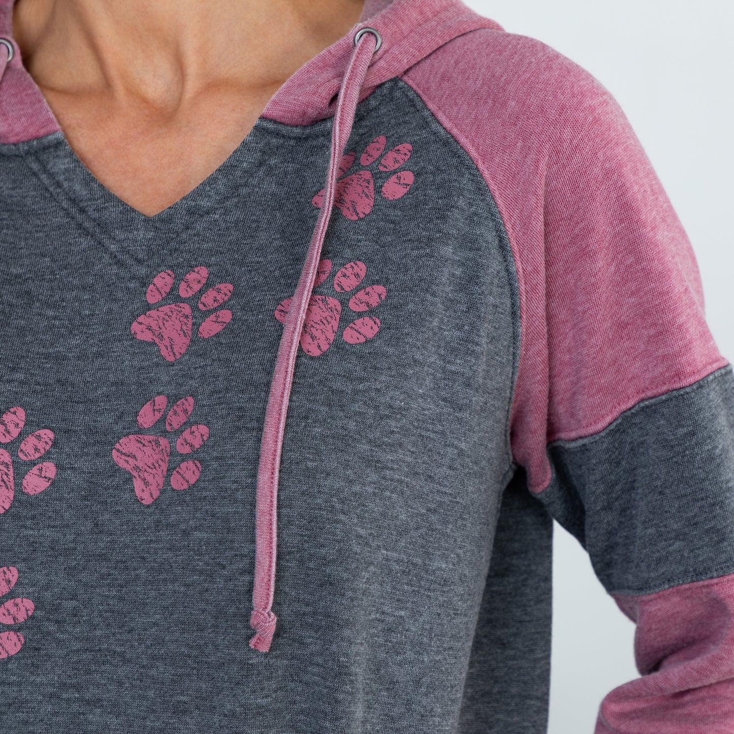 Walking Paws Burnout Hoodie