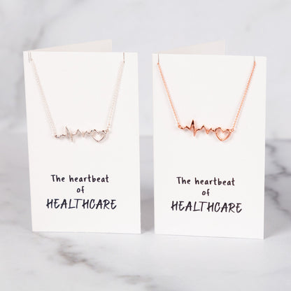 The Heartbeat of Healthcare Necklace