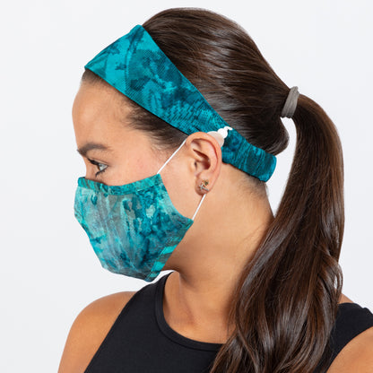 Pretty Pattern Face Mask & Headband