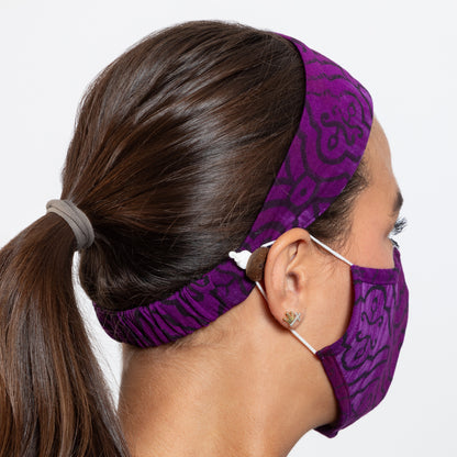 Pretty Pattern Face Mask & Headband