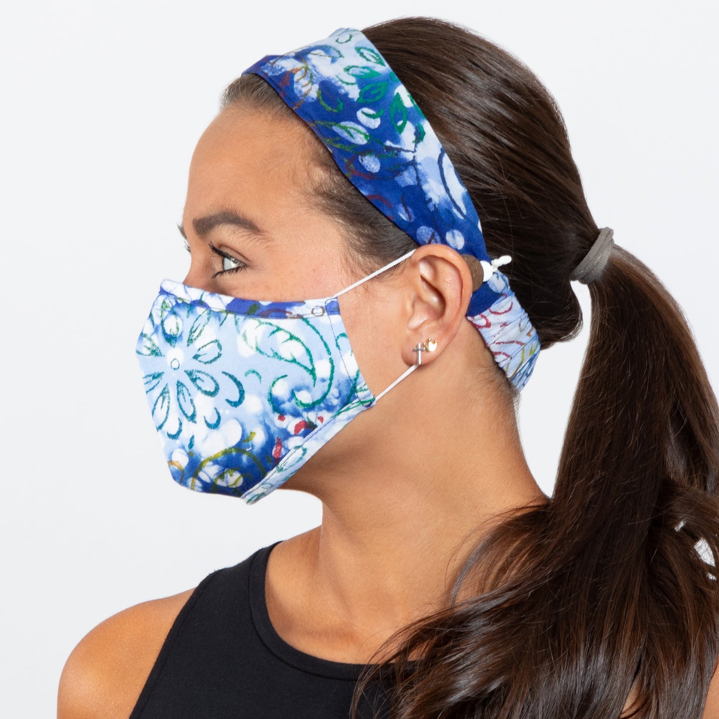 Pretty Pattern Face Mask & Headband