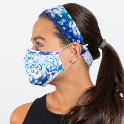 Pretty Pattern Face Mask & Headband