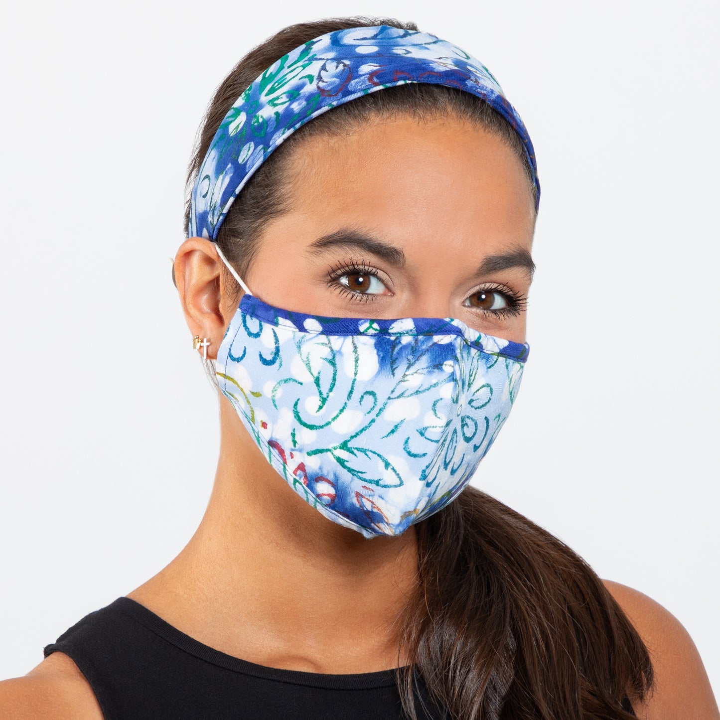 Pretty Pattern Face Mask & Headband