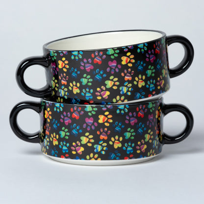 Double Handle Soup Cups - Set of 2