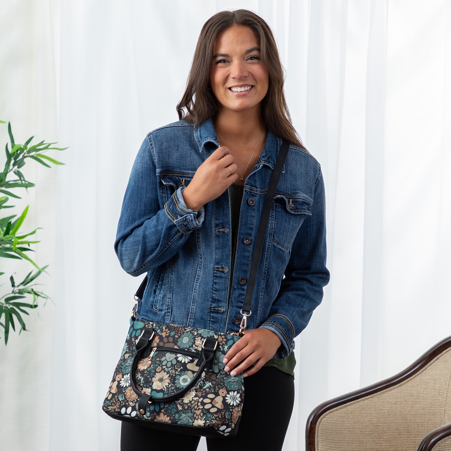 Beautiful Paws Canvas Purse