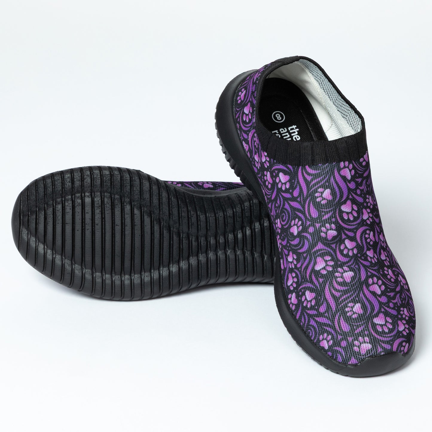 Purple Paw Flex Walking Shoes