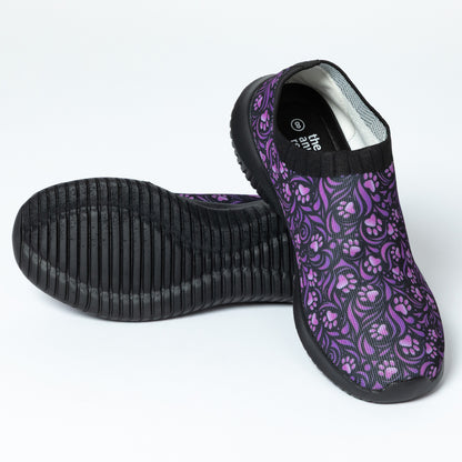 Purple Paw Flex Walking Shoes