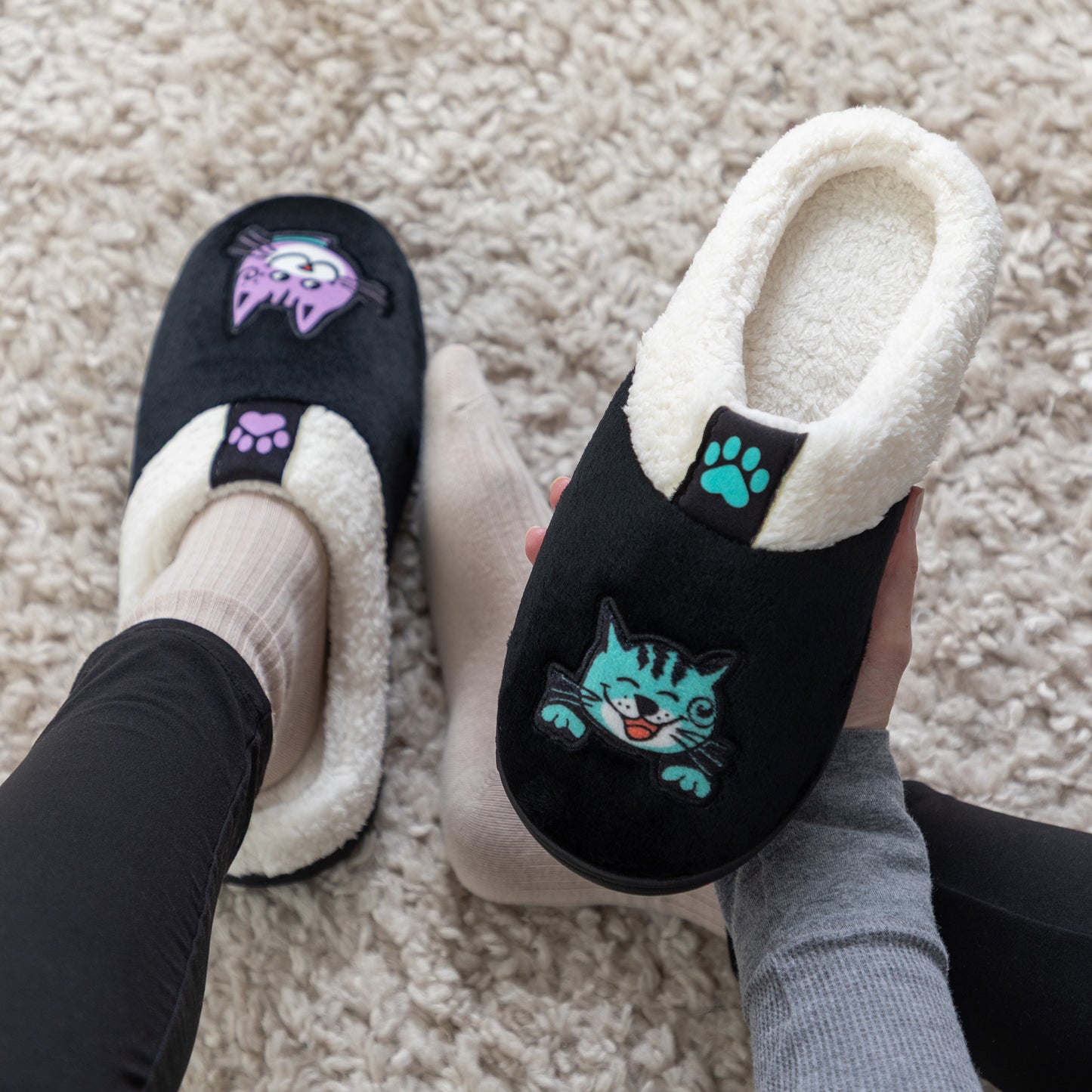 Pet Patch Slide Slippers