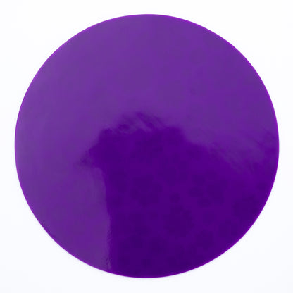 The solid purple backing of a silicone non-slip jar opener 