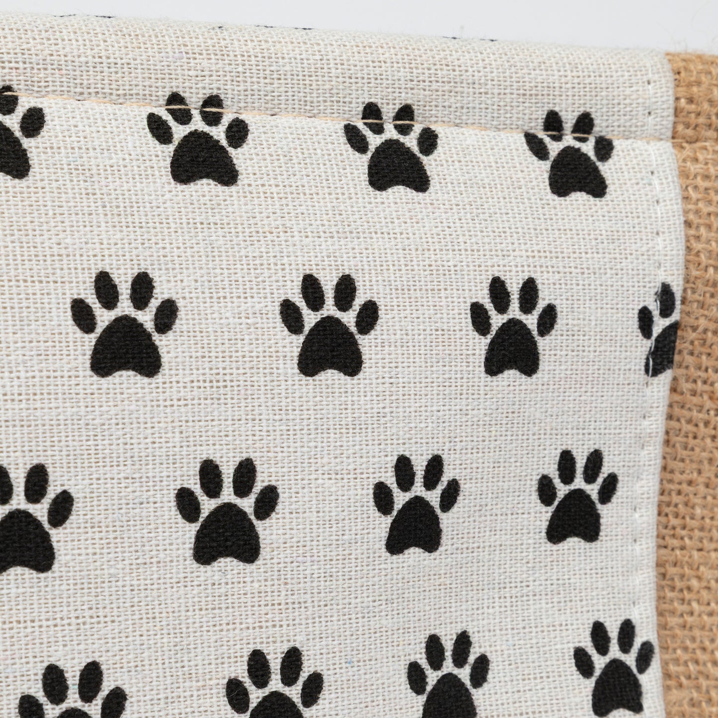 Paw Print Storage Basket with Handles