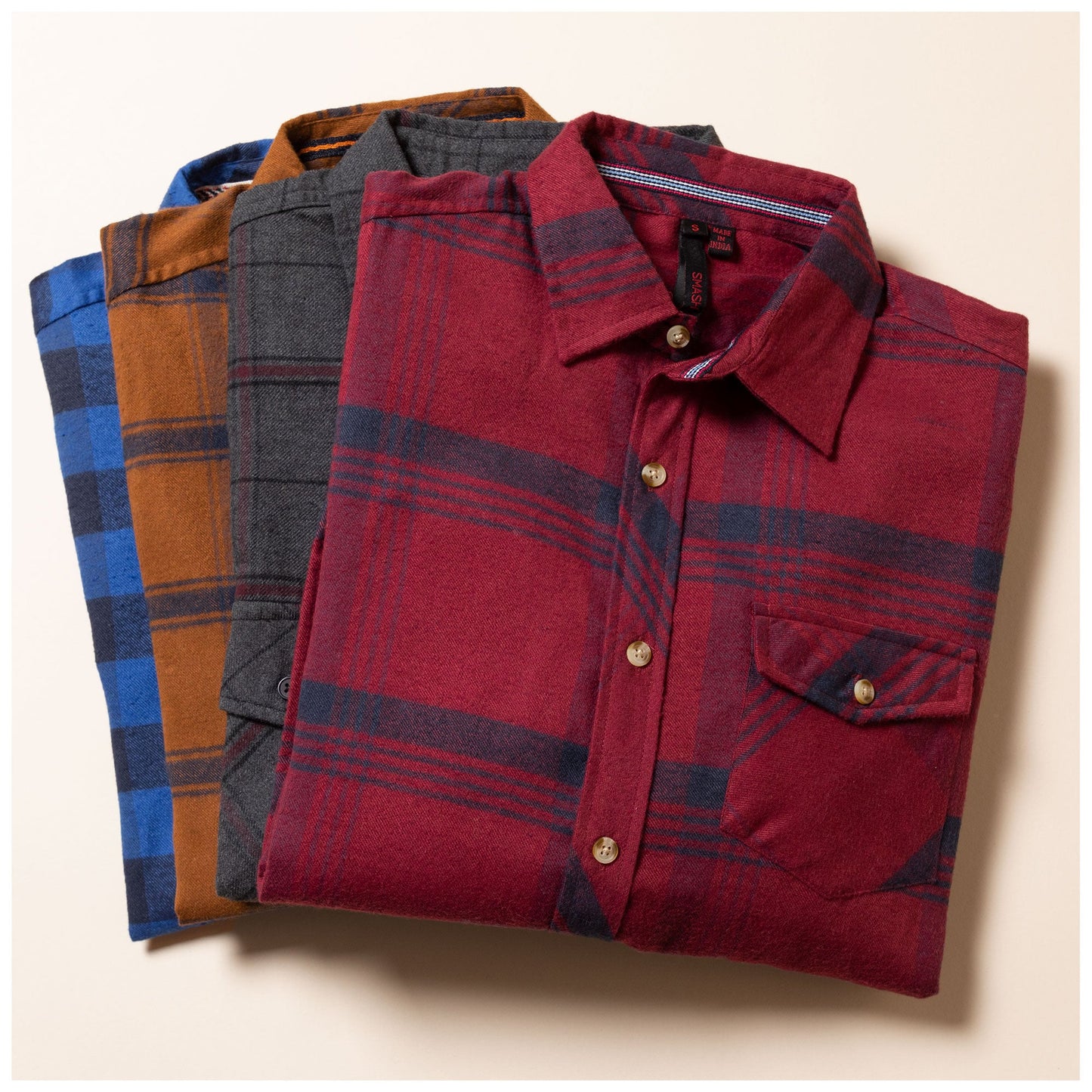 Men's Flannel Long Sleeve Shirt