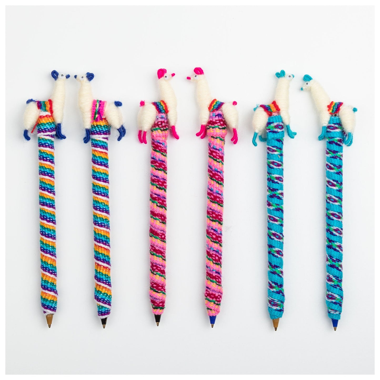 Cute Llama Handmade Pen - Set of 2