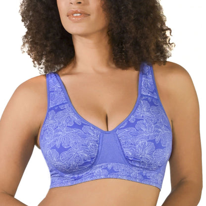 Rhonda Shear Seamless Underwire Bra with Adjustable Straps