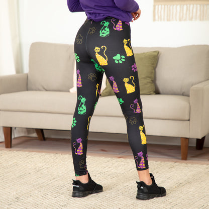 Pawsitively Comfy Halloween Leggings