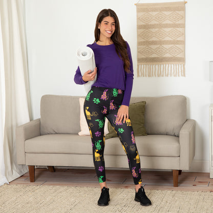 Pawsitively Comfy Halloween Leggings