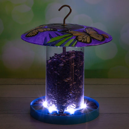 Bright & Bold Solar Bird Feeder