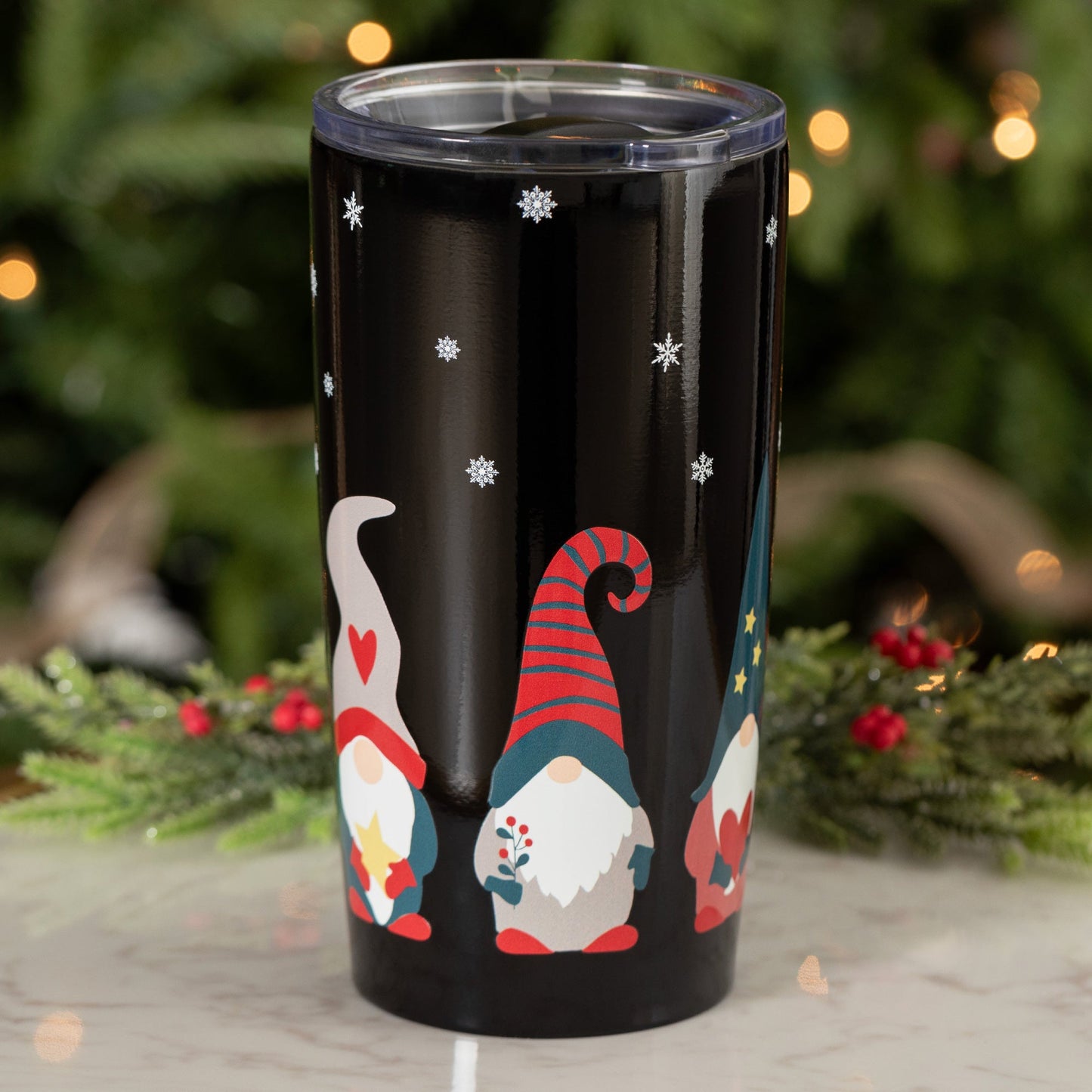 Winter Gnome 20 oz Stainless Steel Tumbler