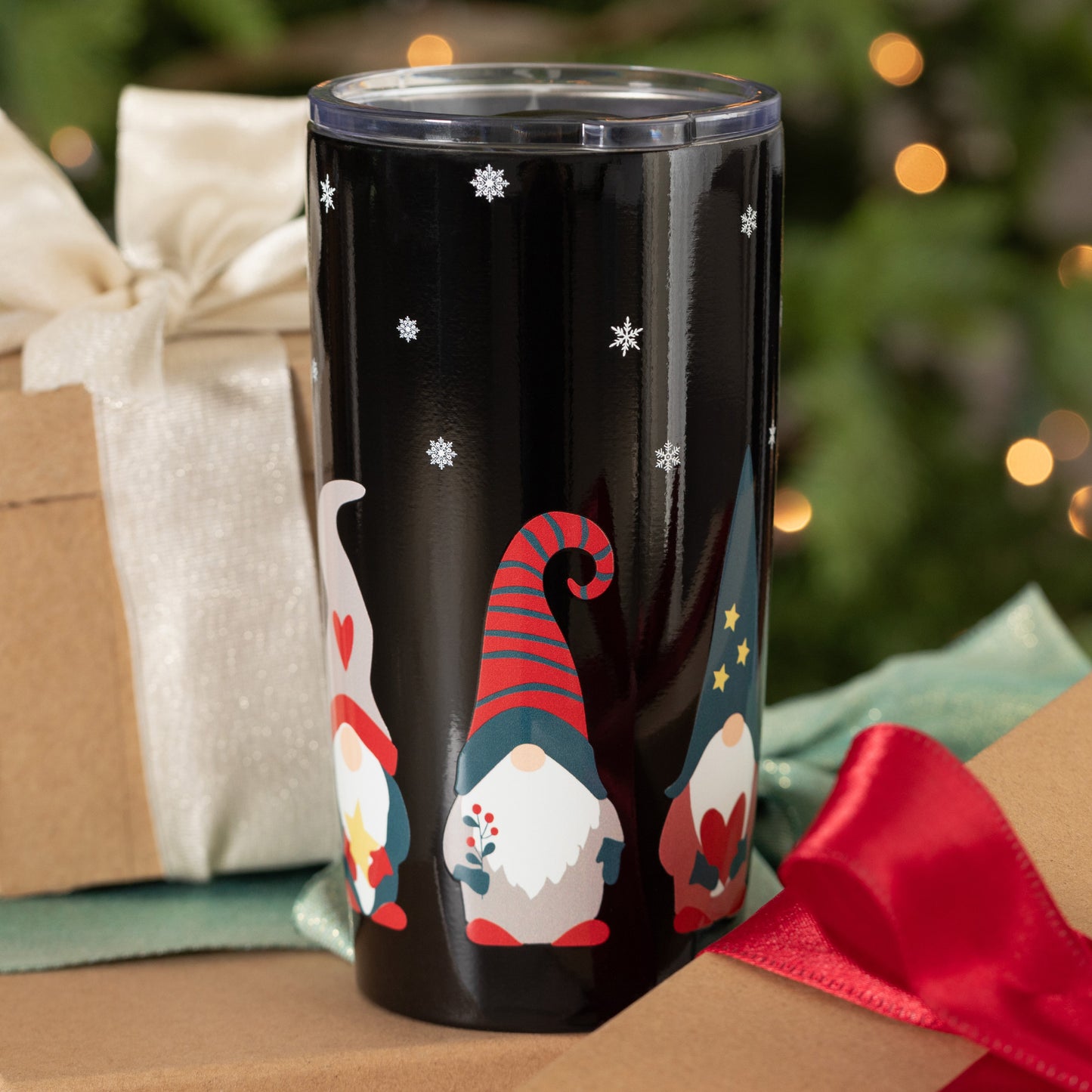 Winter Gnome 20 oz Stainless Steel Tumbler