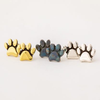 All Over Paws Post Earrings - Set of 3