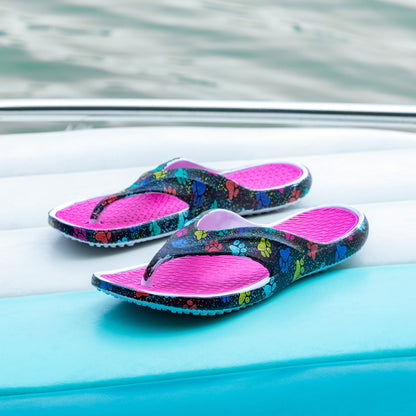 Pawsitively Comfy Flip Flops