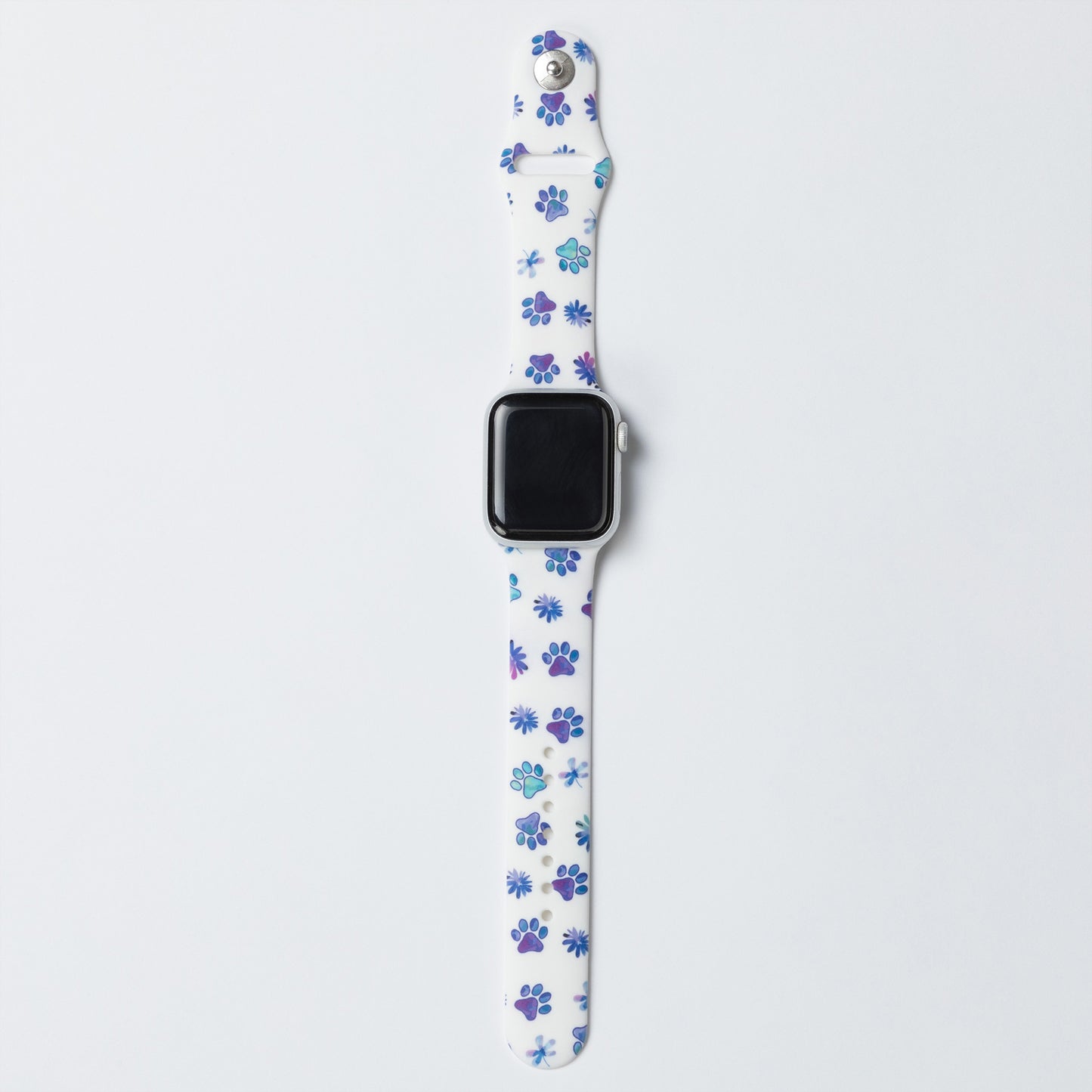 Patterned Silicone Apple Watch Band 38mm/40mm/41mm 42mm/44mm