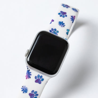 Patterned Silicone Apple Watch Band 38mm/40mm/41mm 42mm/44mm