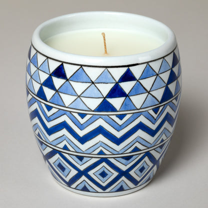 Ceramic Artisan Hand-Poured Candle