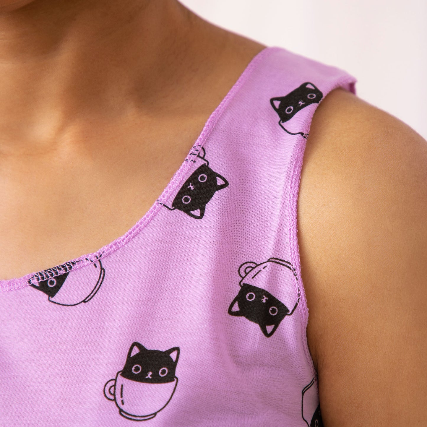 Clever Cat Tank Top