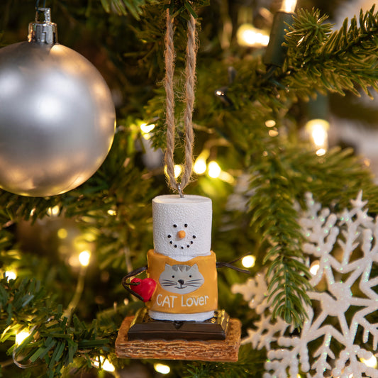 S'mores Snowman Ornament