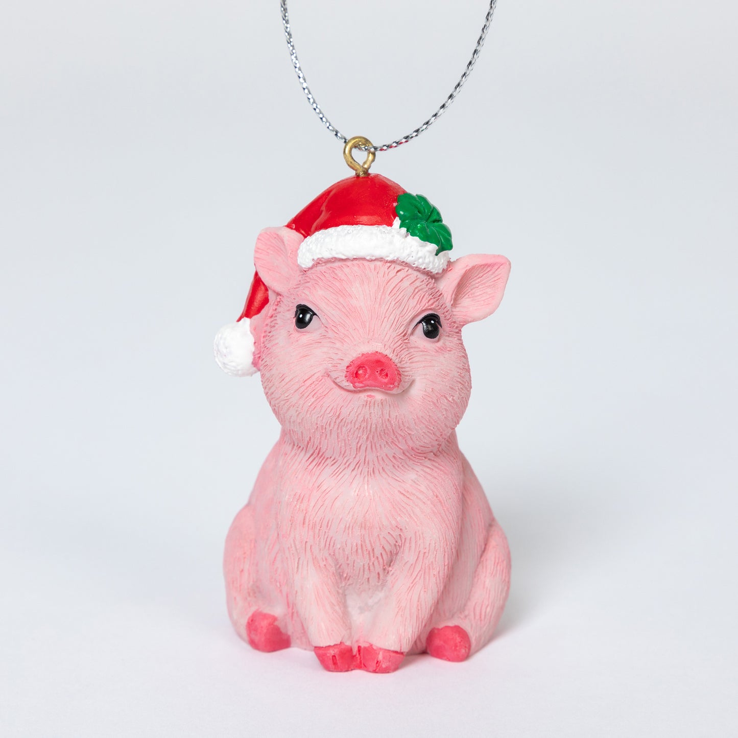 Lucky Pink Pig Ornament