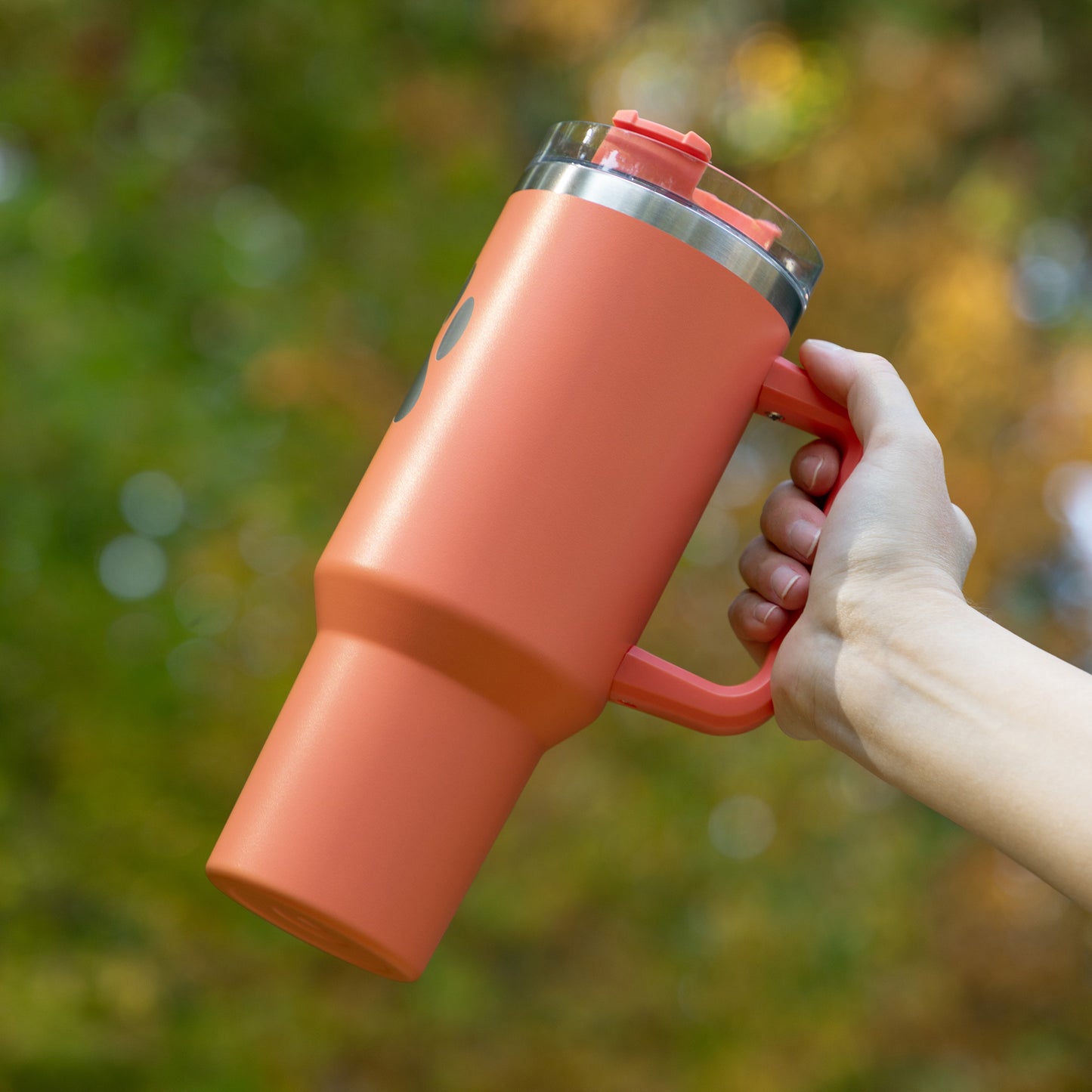 Paw Print Vacuum Sealed Stainless Steel Tumbler - 40 oz