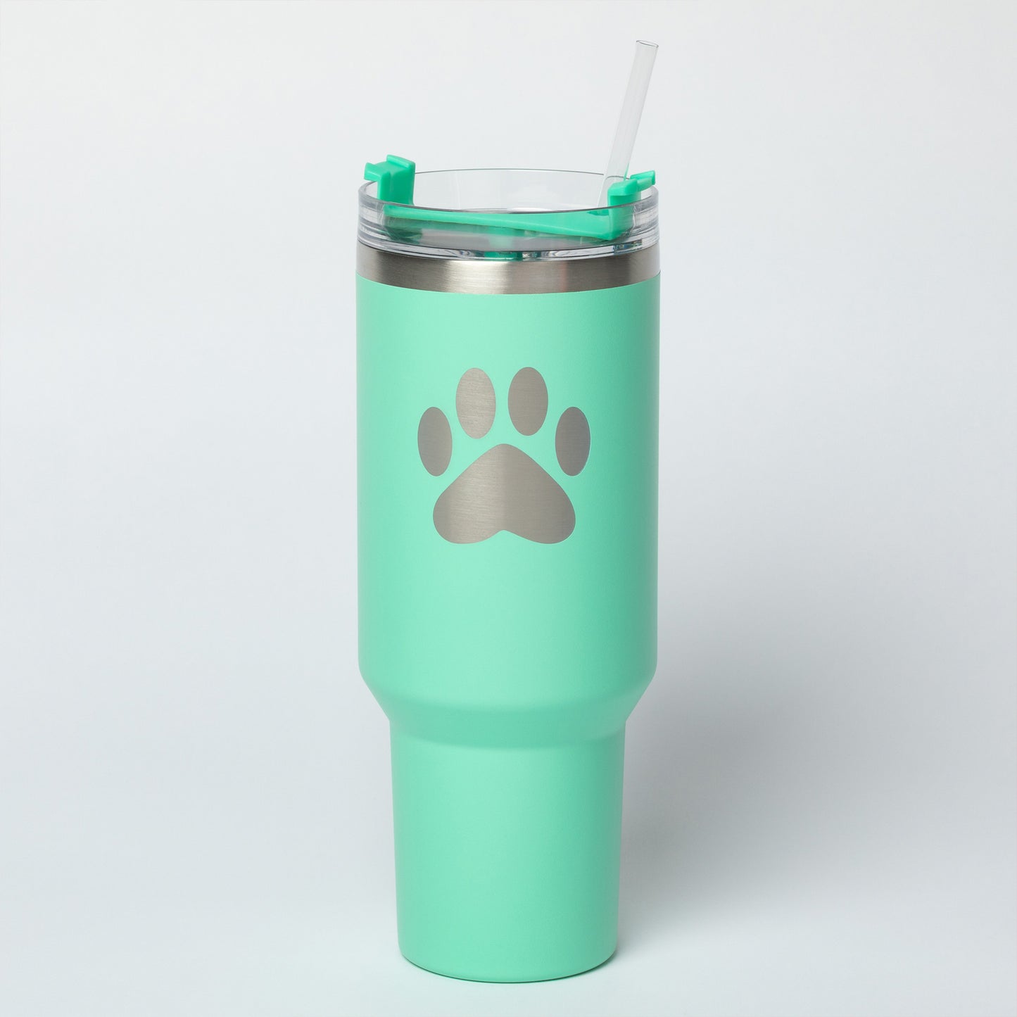 Paw Print Vacuum Sealed Stainless Steel Tumbler - 40 oz
