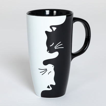 Paws & Prints Tall Ceramic Mug