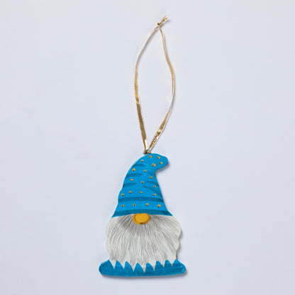 Hand Painted Gnome Ornament