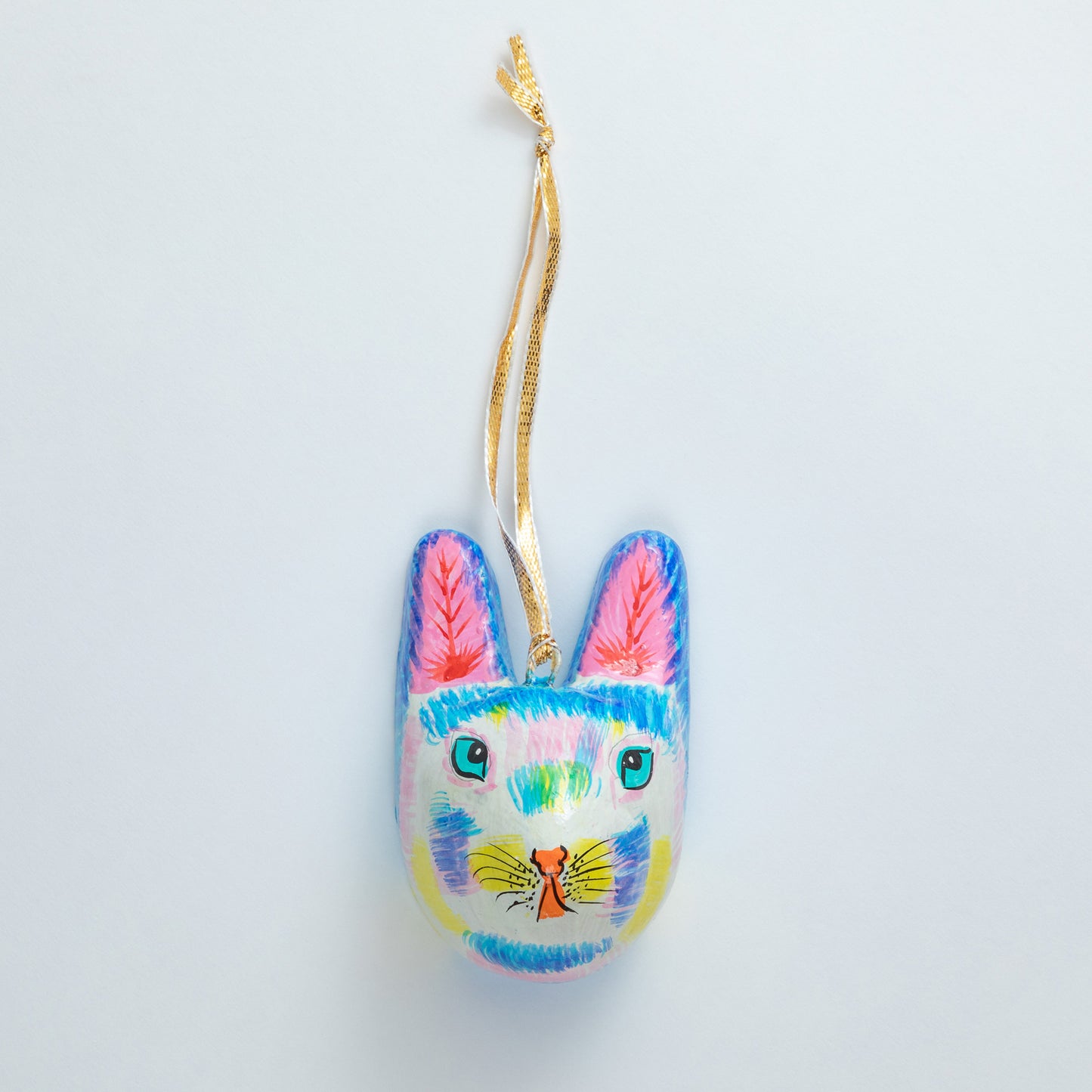 Hand Painted Cat Ornament