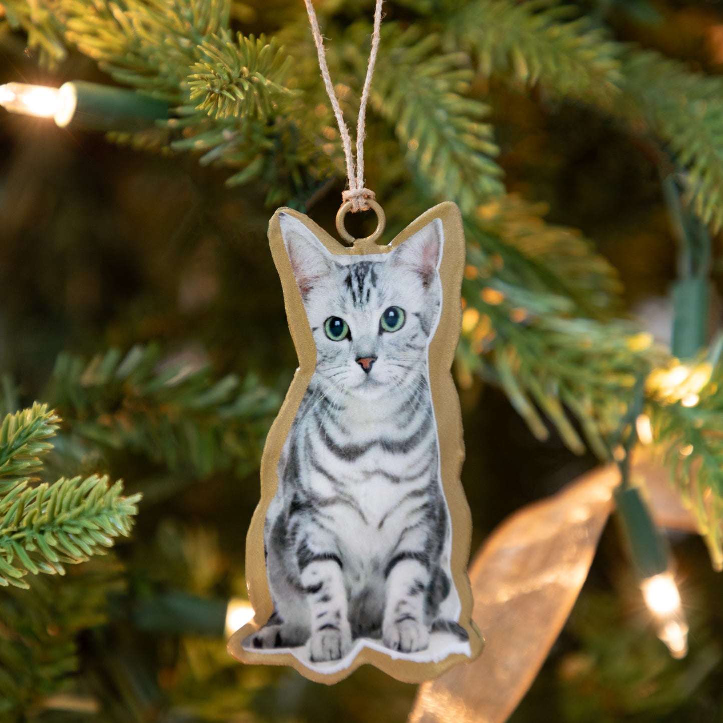 Love For Cats Metal Ornament