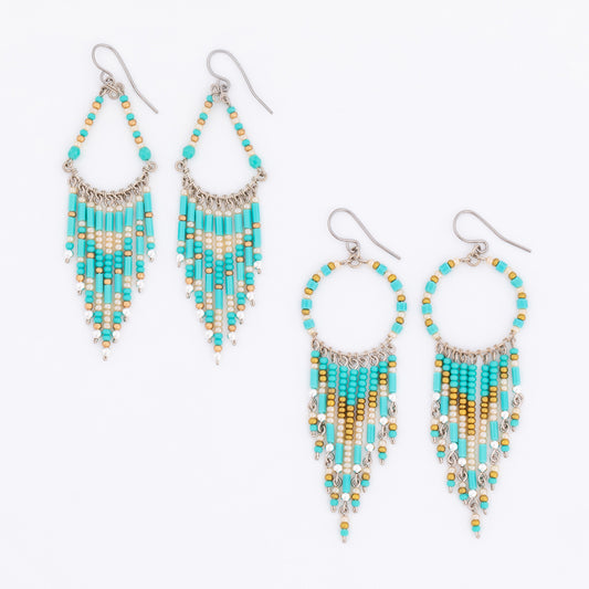 Southwest Spirit Beaded Earrings